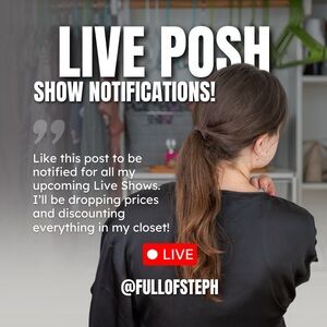LIVE SHOW NOTIFCATION